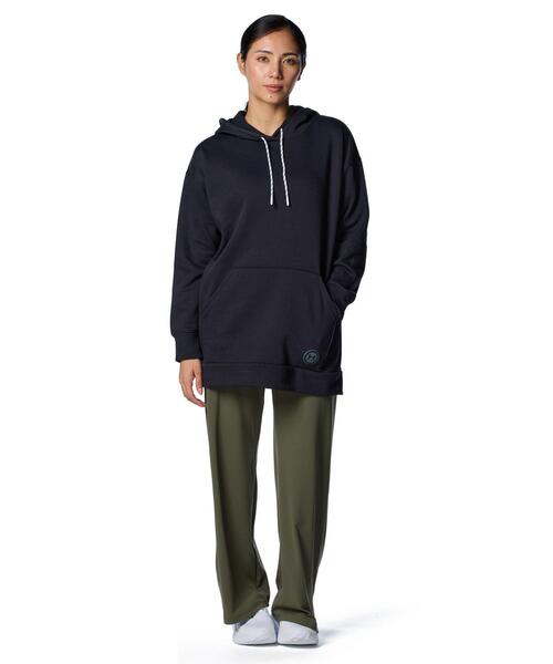 UNDER ARMOUR(アンダーアーマー)の「UAライバルフリース チュニック フーディー(トレーニング/レディース)(スウェット・レディース・ブラック・XL/M/L/S)」の3枚目の写真
