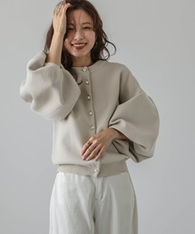 AMELY（エミリー）の「2wayパールニットカーディガン（カーディガン/ボレロ）」