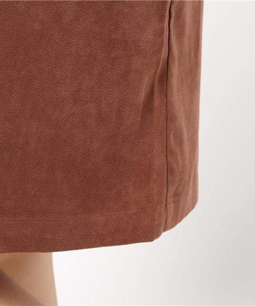 mystic（ミスティック）の「【mystic】Vネックワンピース（ワンピース・レディース・キャメル/グレー/ブラック・ﾌﾘ-）」の10枚目の写真