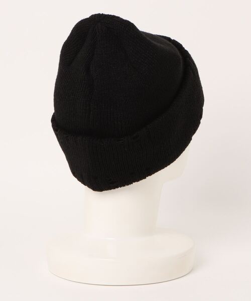 CPH(シーピーエイチ)の「Cuff knit cap / AC damage / ニットキャップ(ニットキャップ/ビーニー・メンズ・ブラック/パープル・FREE)」の22枚目の写真
