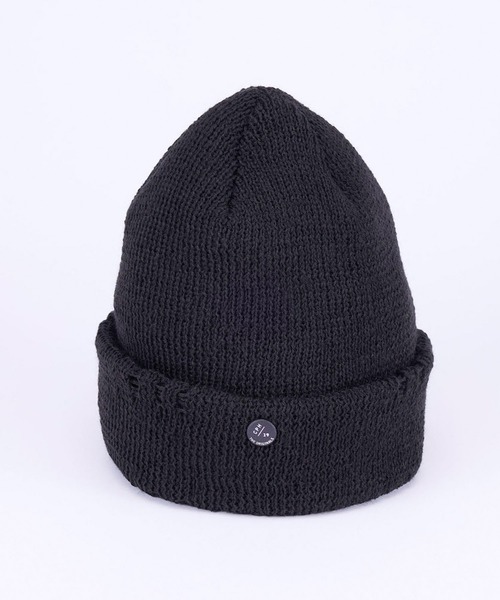 CPH(シーピーエイチ)の「Cuff knit cap / AC damage / ニットキャップ(ニットキャップ/ビーニー・メンズ・ブラック/パープル・FREE)」の8枚目の写真