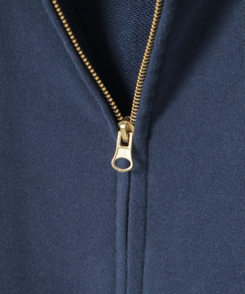 POWER TO THE PEOPLE(パワートゥーザピープル)の「カレッジプリント フルジップパーカー(パーカー・メンズ・グリーン/ライトグレー/ネイビー・M/L)」の11枚目の写真