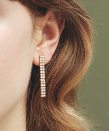 【les bon bon】princess double pierce gold BOB605