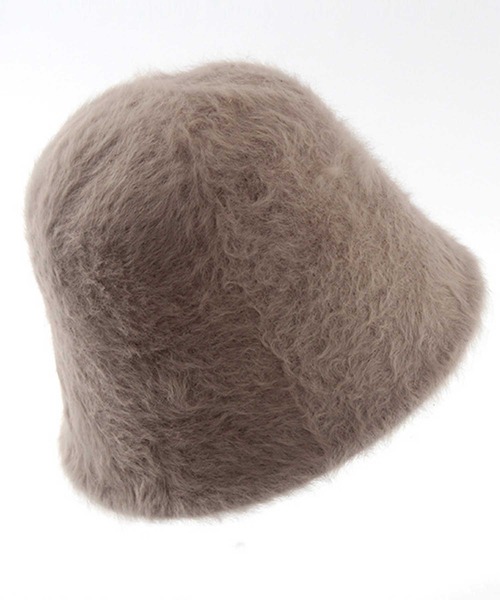 SPIGA（スピーガ）の「シャギーバケットハット（ニットキャップ/ビーニー・レディース・ブラウン/ピンク/ホワイト/ブラック・FREE）」の3枚目の写真