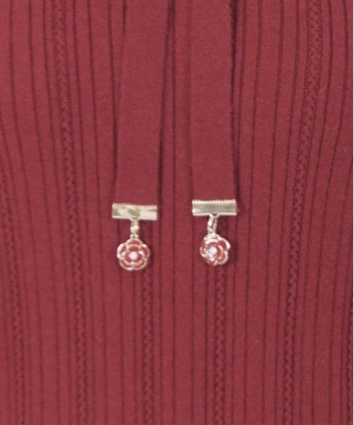 axes femme（アクシーズファム）の「花チャーム機能付リボンニット（ニット/セーター・レディース・キナリ/ブラック/ワイン・FREE）」の22枚目の写真