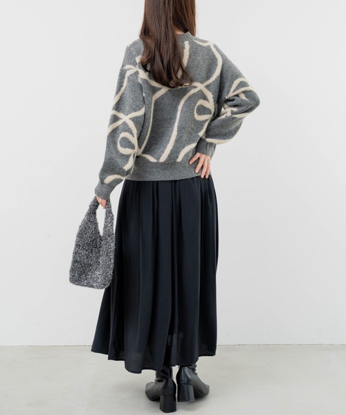 refinedworks（リファインドワークス）の「【refinedworks】消しプリーツの新鮮見えするありそうでなかったスカート（スカート・レディース・アイボリー/ブルー/ブラック・FREE）」の22枚目の写真