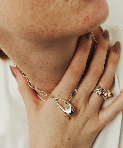 LAPUIS（ラピュイ）の「＜LAPUIS＞Volume Coil リング（リング・レディース・シルバー/その他1・11）」の3枚目の写真