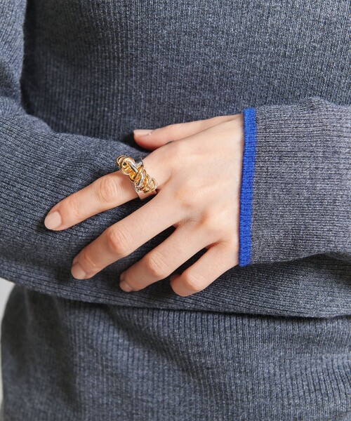 LAPUIS（ラピュイ）の「＜LAPUIS＞Volume Coil リング（リング・レディース・シルバー/その他1・11）」の11枚目の写真