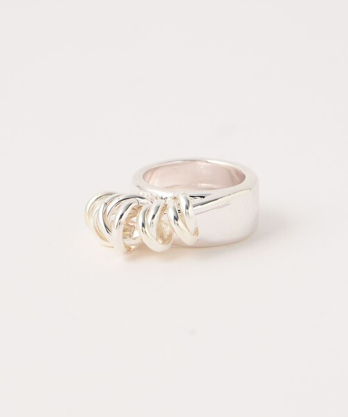 LAPUIS（ラピュイ）の「＜LAPUIS＞Volume Coil リング（リング・レディース・シルバー/その他1・11）」の6枚目の写真