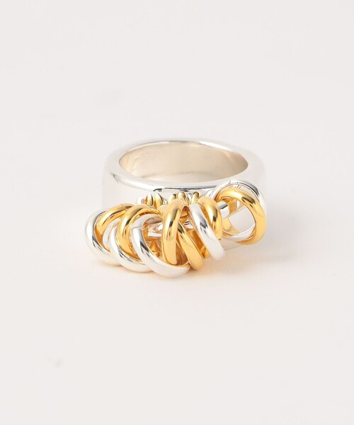 LAPUIS（ラピュイ）の「＜LAPUIS＞Volume Coil リング（リング・レディース・シルバー/その他1・11）」の8枚目の写真