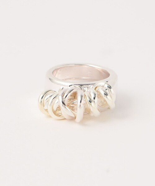 LAPUIS（ラピュイ）の「＜LAPUIS＞Volume Coil リング（リング・レディース・シルバー/その他1・11）」の9枚目の写真