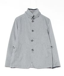 MEN'S BIGI | リネンツイード調ポリエステルスタンドカラーブルゾン(ブルゾン)