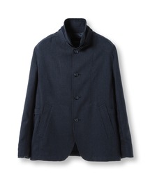 MEN'S BIGI | リネンツイード調ポリエステルスタンドカラーブルゾン(ブルゾン)