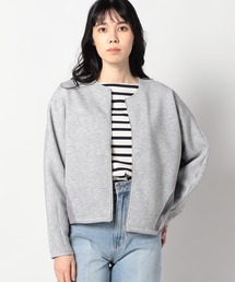 Grand PARK | ドルマンダーツスリーブライトダンボール素材　切替ブルゾン(ブルゾン)