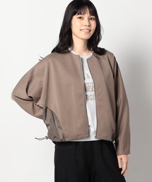 Grand PARK（グランドパーク）の「ドルマンダーツスリーブライトダンボール素材　切替ブルゾン（ブルゾン）」