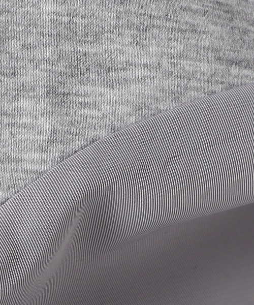 Grand PARK（グランドパーク）の「ドルマンダーツスリーブライトダンボール素材　切替ブルゾン（ブルゾン・レディース・アイボリー/杢グレー/カーキ・FREE）」の16枚目の写真