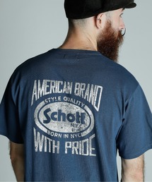 schott | Schott/ショット/T-SHIRT AMERICAN BRAND WITH PRIDE/Tシャツ アメリカンブランド ウィズ プライド(Tシャツ/カットソー)