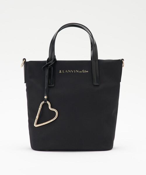 ■LANVIN■ランバン マルクハートカラビナトート 大 マルク ハートカラビナ小トート 484211（トートバッグ）｜LANVIN