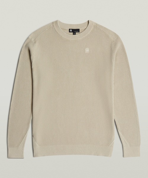 G-STAR RAW (ジースターロゥ) Sangona Knit (サンゴナニット) アジアンサイズ ストレートフィット Vネックセーター G-STAR RAW (ジースターロゥ) Sangona Knit (サンゴナニット