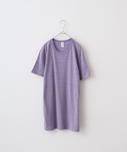 TRUSS（トラス）の「TRUSS ﾄﾗｲﾌﾞﾚﾝﾄﾞTｼｬﾂ（Tシャツ/カットソー・メンズ・ブラック/オフホワイト/グリーン/レッド/ブラウン/ピンク/ブルー/ヘザーグレー/スミクロ/イエロー/ブルー系/オレンジ/パープル/ネイビー/オートミール・XS/XL/L/S/M）」の11枚目の写真