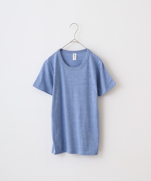 TRUSS（トラス）の「TRUSS ﾄﾗｲﾌﾞﾚﾝﾄﾞTｼｬﾂ（Tシャツ/カットソー・メンズ・ブラック/オフホワイト/グリーン/レッド/ブラウン/ピンク/ブルー/ヘザーグレー/スミクロ/イエロー/ブルー系/オレンジ/パープル/ネイビー/オートミール・XS/XL/L/S/M）」の9枚目の写真