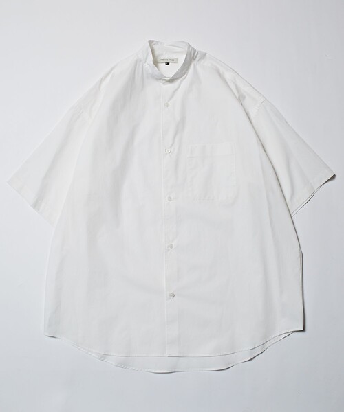 FREAK'S STORE(フリークスストア)の「半袖シャツ(シャツ/ブラウス・メンズ・ホワイト・MEDIUM)」の1枚目の写真