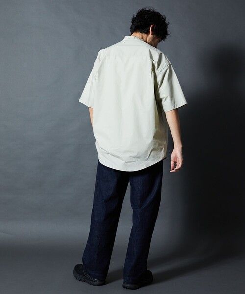 FREAK'S STORE(フリークスストア)の「半袖シャツ(シャツ/ブラウス・メンズ・ホワイト・MEDIUM)」の9枚目の写真