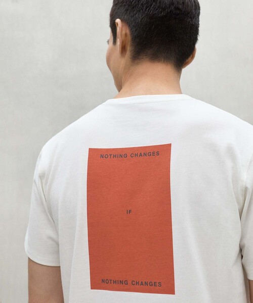 ZARAUTZ バックプリント Ｔシャツ / ZARAUTZALF T-SHIRT MAN（Tシャツ/カットソー）｜ECOALF（エコアルフ）