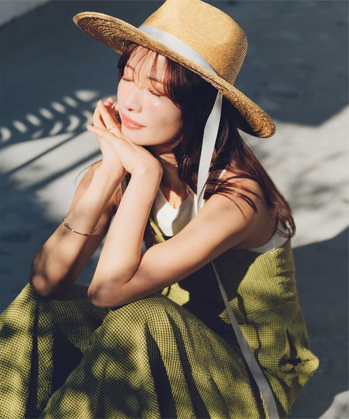 titivate（ティティベイト）の「バックデザインルーズキャミソールオールインワン（つなぎ/オールインワン・レディース・ブラック/グリーン/ダークブラウン・SP/S/M/MT/L）」の12枚目の写真