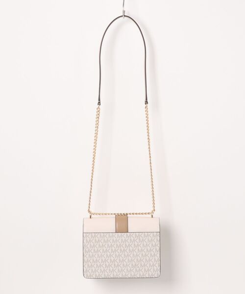 MICHAEL KORS(マイケルコース)の「GREENWICH カラーブロック クロスボディ スモール - MKシグネチャー(ショルダーバッグ・レディース・ベージュ系その他・FREE)」の6枚目の写真