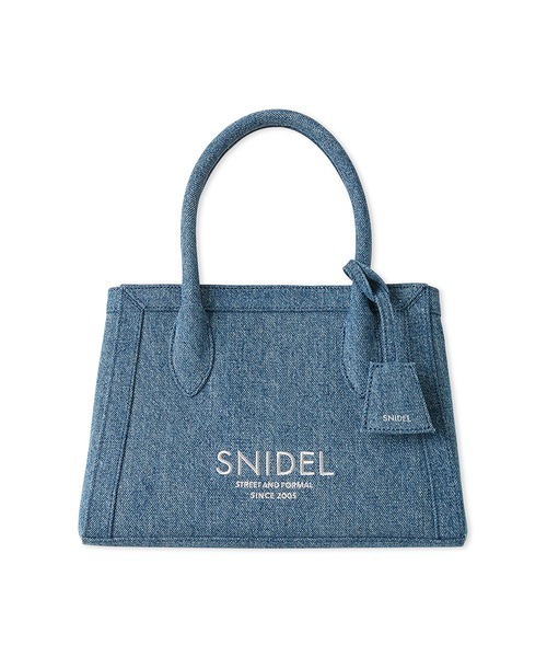 SNIDEL(スナイデル)の「キャンバスロゴバッグ(トートバッグ・レディース・アイボリー/ブラック/ピンクベージュ/ブルー・FREE)」の18枚目の写真