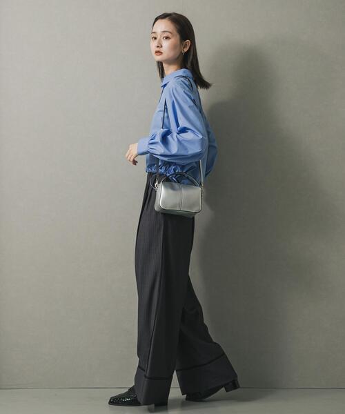 SENSE OF PLACE by URBAN RESEARCH(センスオブプレイスバイアーバンリサーチ)の「『防汚』2WAYセンターシームプチショルダーバッグ(ハンドバッグ・レディース・ベージュ/ライトグレー/ブラック/ピンク/シルバー・ONE)」の20枚目の写真