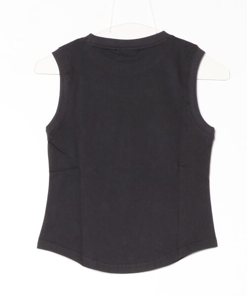 AMESWORLDWIDE（アメスワールドワイド）の「A'GEM/9 × .kom 『AMESWORLDWIDE/アメスワールドワイド』 ROUND HEM SLEEVELESS TEE/ラウンドヘムスリーブレスTEE（Tシャツ/カットソー・レディース・グレー/チャコールグレー/ホワイト・FREE）」の16枚目の写真