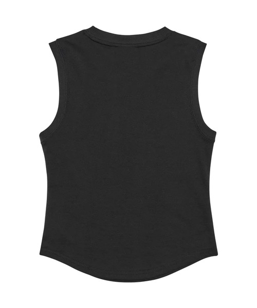 AMESWORLDWIDE（アメスワールドワイド）の「A'GEM/9 × .kom 『AMESWORLDWIDE/アメスワールドワイド』 ROUND HEM SLEEVELESS TEE/ラウンドヘムスリーブレスTEE（Tシャツ/カットソー・レディース・グレー/チャコールグレー/ホワイト・FREE）」の13枚目の写真