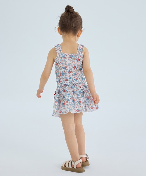 combimini(コンビミニ)の「セパレート水着(いちご・シェル)(水着・キッズ・アイボリー/エメラルド・90/100/110/120)」の3枚目の写真