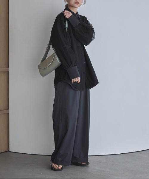 feepur(フェピュール)の「フェイクレザーラウンドショルダーバッグ(ショルダーバッグ・レディース・シルバー/ブラック・FREE)」の21枚目の写真