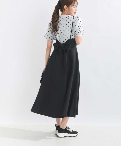 PICCIN PERLA（ピッチンペルラ）の「チュールドットニット（ニット/セーター・レディース・オフホワイト/ブラック・M）」の12枚目の写真