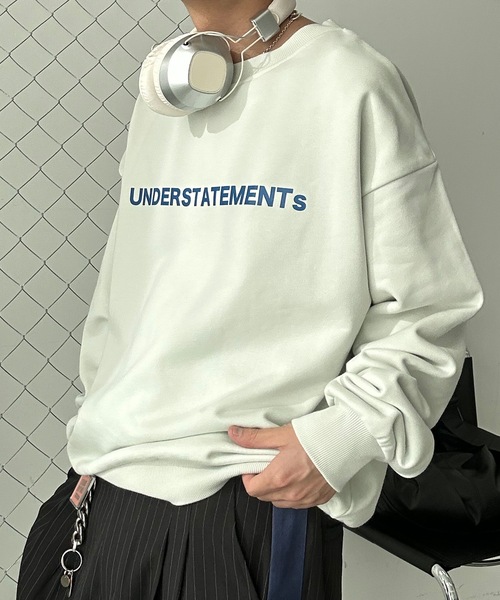 UNDERSTATEMENTs(アンダーステイトメント)の「【ユニセックス】全10色スプリングロゴベーシックスウェット(スウェット・メンズ・ライトグレー/ネイビー/ブラック/ブルー/チャコールグレー/レッド/ブラウン/ライトブルー/オフホワイト/オレンジ・LARGE/MEDIUM)」の18枚目の写真