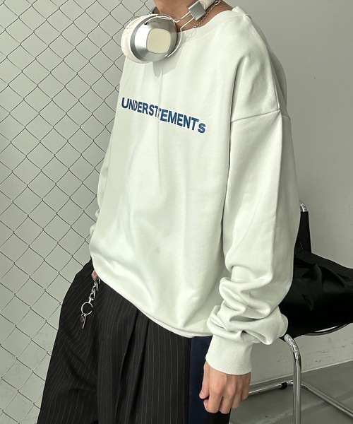UNDERSTATEMENTs(アンダーステイトメント)の「【ユニセックス】全10色スプリングロゴベーシックスウェット(スウェット・メンズ・ライトグレー/ネイビー/ブラック/ブルー/チャコールグレー/レッド/ブラウン/ライトブルー/オフホワイト/オレンジ・LARGE/MEDIUM)」の19枚目の写真