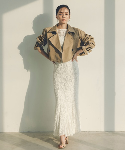 【新品】anuans アニュアンス　3wayトレンチコート 3WAYトレンチコート（トレンチコート）｜anuans（アニュアンス