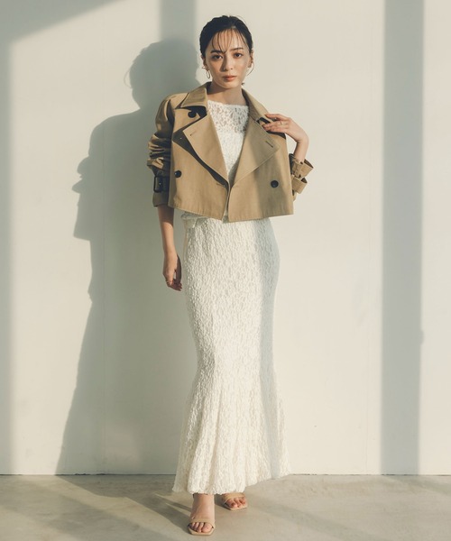 anuans 3Wayトレンチコート【美品】 3WAYトレンチコート（トレンチコート）｜anuans（アニュアンス