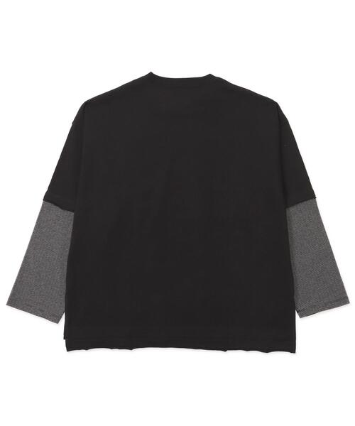 セール】WEGO/フェイクレイヤードグラフィックロンT（Tシャツ