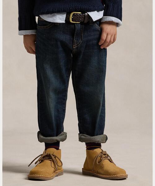 POLO RALPH LAUREN CHILDRENSWEAR（ポロ ラルフ ローレン チルドレンズウェア）の「Hampton ストレート ストレッチ ジーンズ（デニムパンツ・キッズ・ブルー・4/6/3/7）」の8枚目の写真