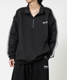 ハーフジップ パーカー ナイロンジャケット プルオーバー」に該当する