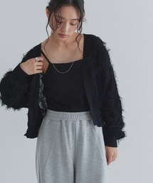 ECLAM（クラム）の「フリンジカーディガン（カーディガン/ボレロ）」
