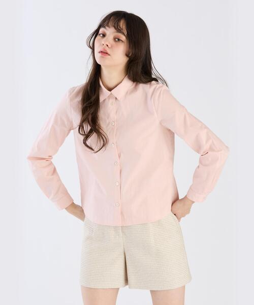 希少 フランス製 ビンテージ agnes b. コットン フリル ジップシャツ 希少 フランス製 ビンテージ agnes b. コットン フリル ジップシャツ