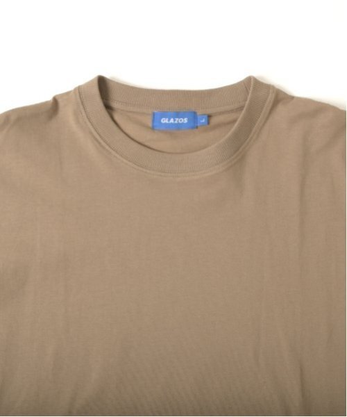 GLAZOS（グラソス）の「【大人向けサイズあり】【プチプラ】バックロゴ長袖Tシャツ（Tシャツ/カットソー・キッズ・ホワイト/ベージュ/グリーン/ブラック/グレー・S/M/L/LL）」の20枚目の写真