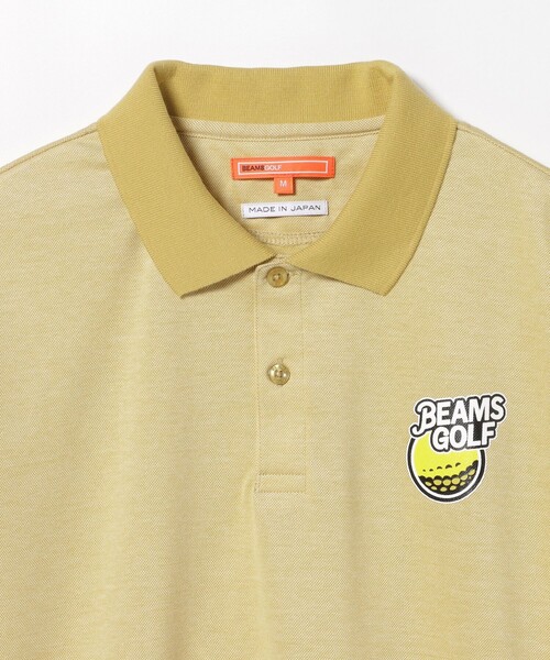 新品 メルセデス・ベンツ ビームスゴルフ ポロシャツ イエロー M ゴルフウェア BEAMS GOLF（ビームスゴルフ）の「〈MEN〉ORANGE LABEL / フルーツロゴ