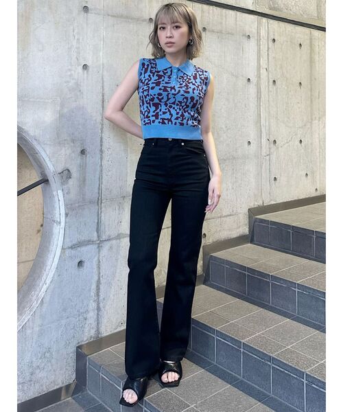 MURUA（ムルーア）の「メタリックパフミュール（パンプス・レディース・ブラック/シルバー・24.5/23.5）」の6枚目の写真