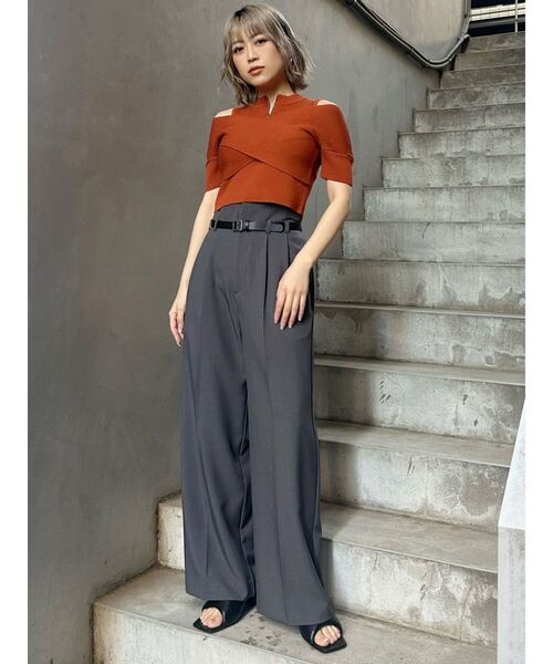 MURUA（ムルーア）の「メタリックパフミュール（パンプス・レディース・ブラック/シルバー・24.5/23.5）」の11枚目の写真